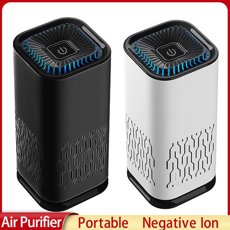 Car Air Purifier Portable Negative Ion Generator Remove Formaldehyde Dust Smoke Air Freshen Washer For Home Car - NeoTech