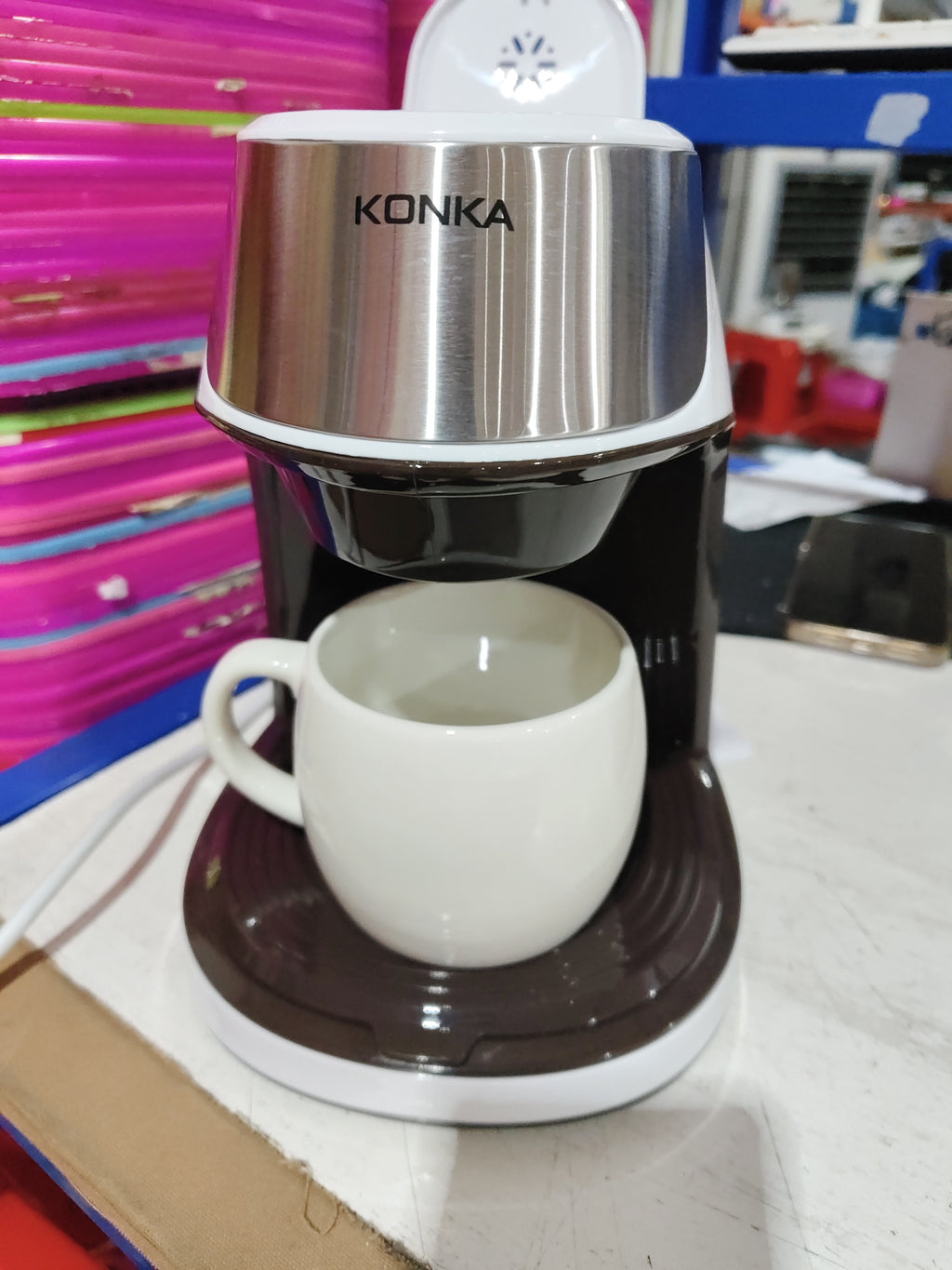 New Coffee Machine Fully Automatic Home Office Mini American Small Portable Coffee Maker - NeoTech