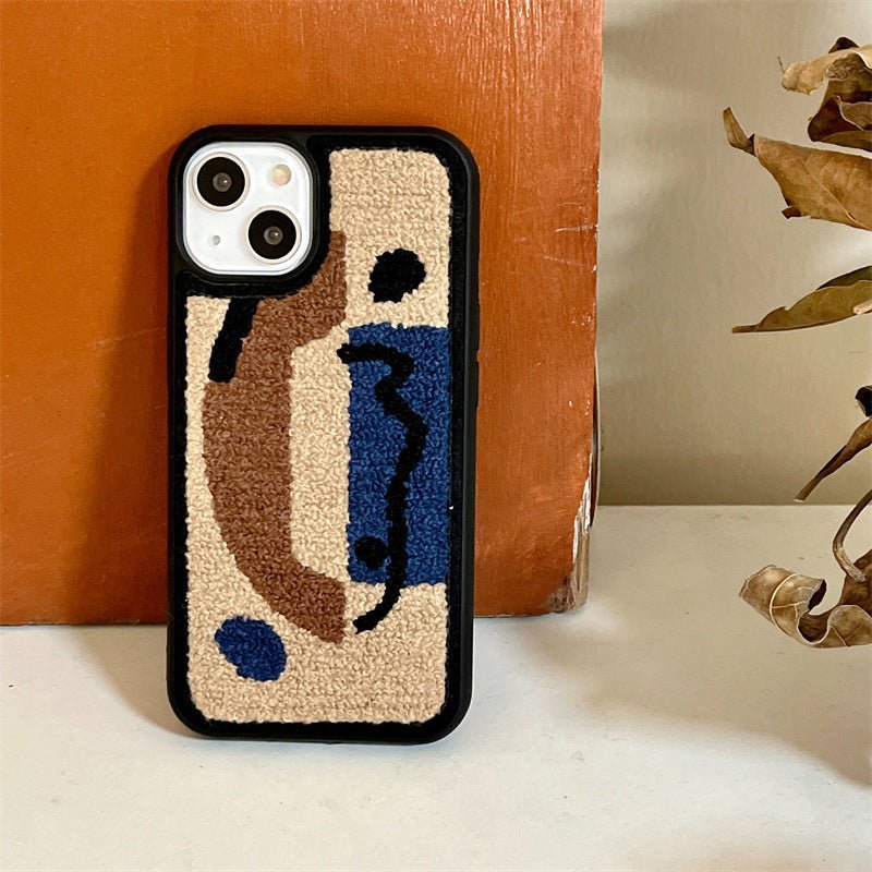 Towel Embroidery Phone Case Protective Case - NeoTech