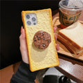 Soft Silicone Toast Bread Anti Falling Mobile Phone Case - NeoTech