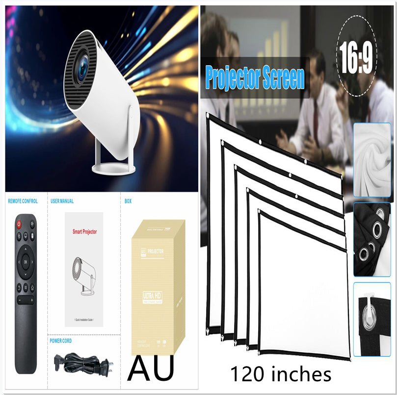 HY300 Pro Projector Home Theater Entertainment Portable Small Projector - NeoTech