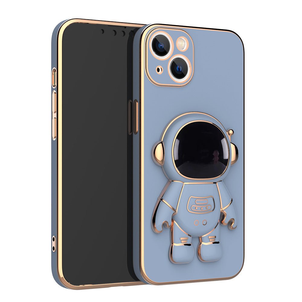 3D Astronaut Phone Case Anti - Drop Electroplating Bracket - NeoTech