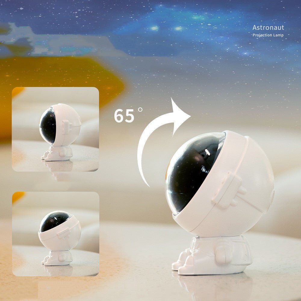 Galaxy Star Projector Starry Sky Night Light Astronaut Lamp Room Decr Gift Child Kids Baby Christmas Spaceman Projection - NeoTech
