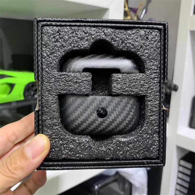 Protective Cover Carbon Fiber Forged Bluetooth Earbuds Case - NeoTech