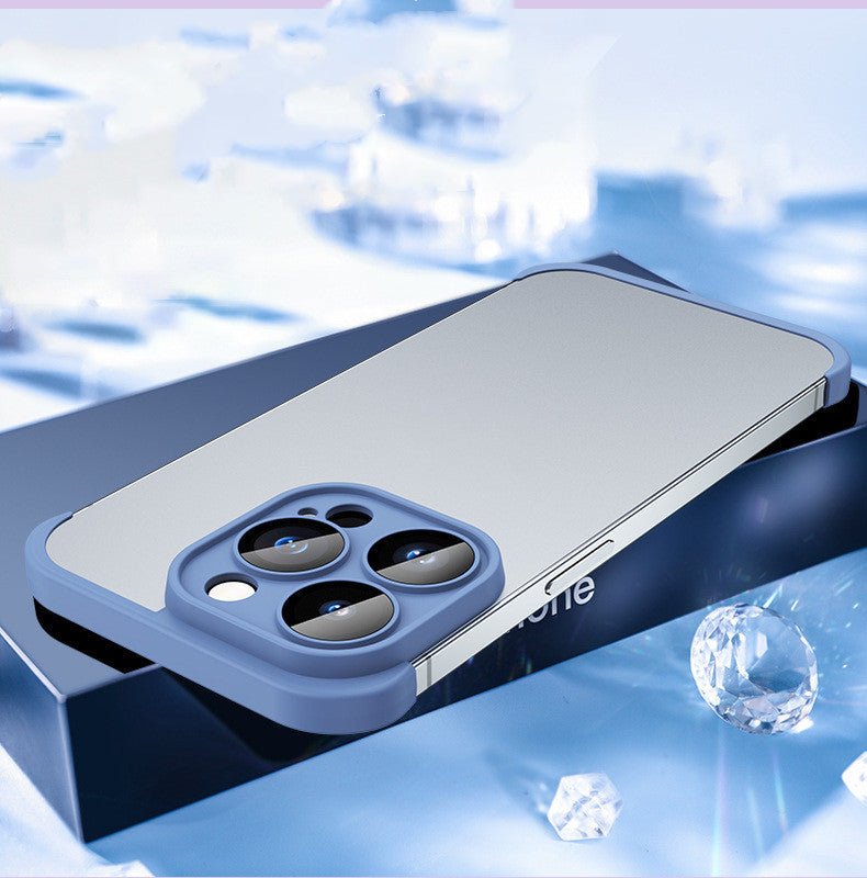 Mobile Phone Case With Glass Lens Film TPU Without Frame - NeoTech