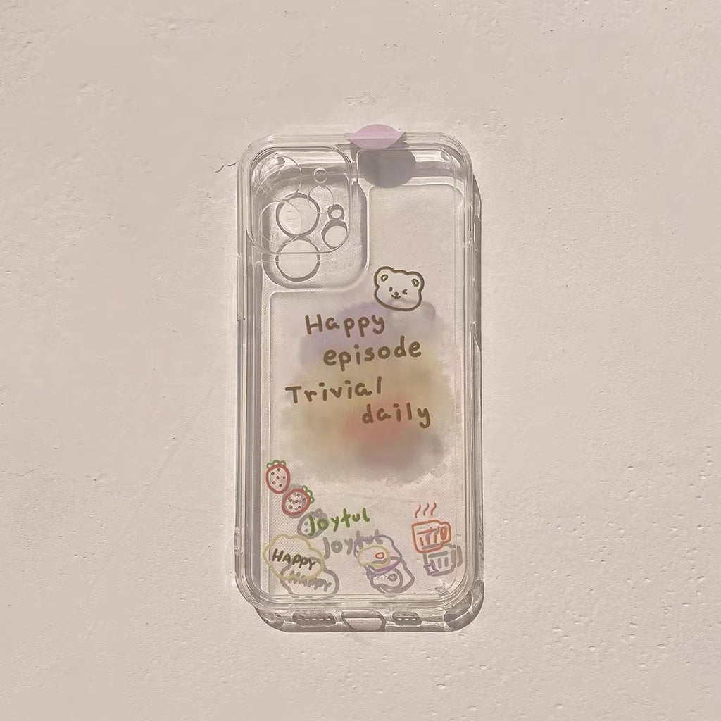 Transparent 11 Cute Protective Phone Case - NeoTech