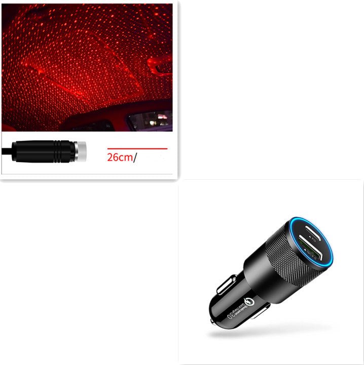 Star Light Projector Party Lights USB LED Light Interior Lighting LED Interior Car Lights Starry Sky Galaxy Night Lights - NeoTech