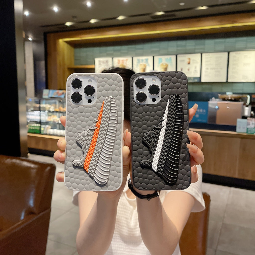 3D Three - dimensional Silicone Mobile Phone Shell Sneaker Protective Cover - NeoTech