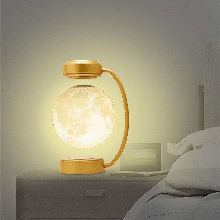 3D LED Moon Night Light Wireless Magnetic Levitating Rotating Floating Ball Lamp For School Office Bookshop Home Decoration - NeoTech