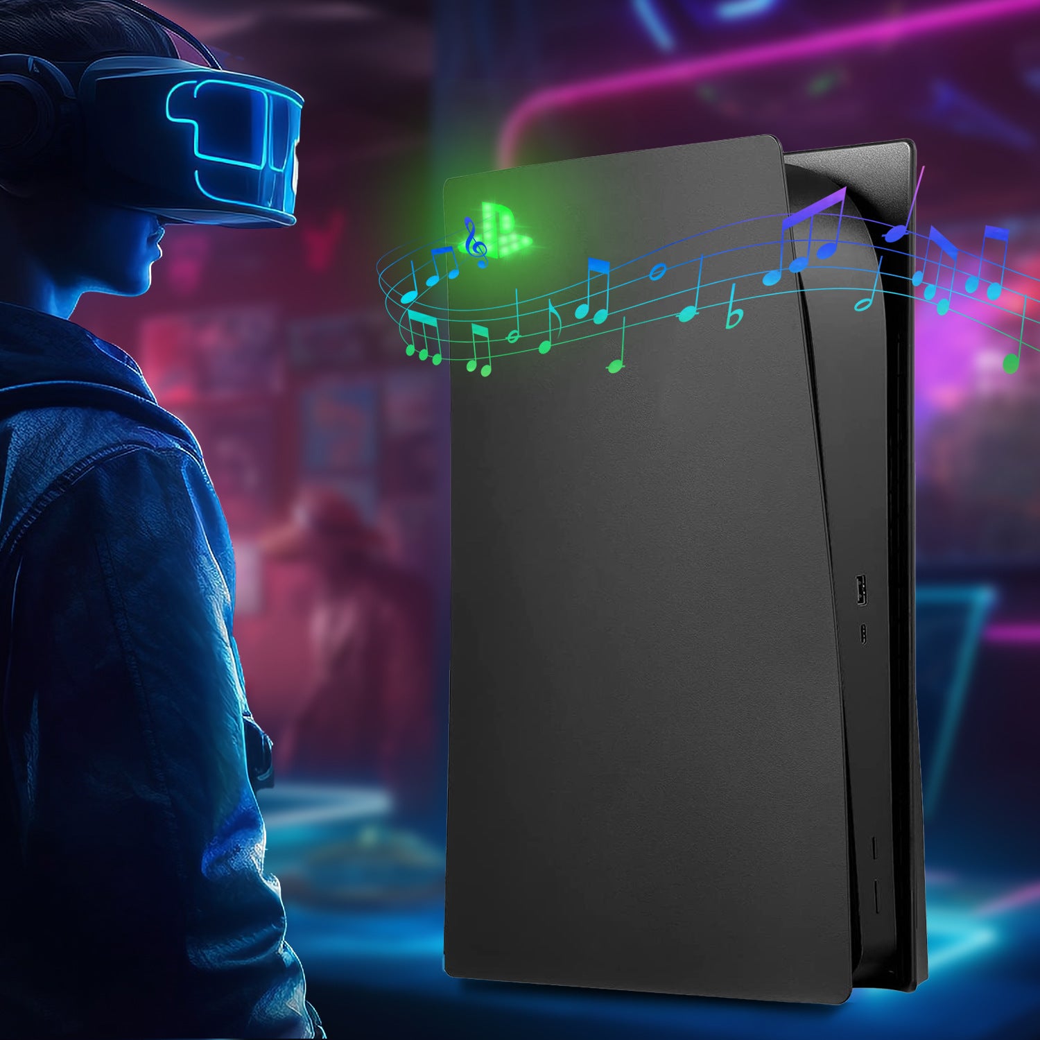 Light PS5 Host Light Pickup Function Game Ambience Light PS5 Accessories - NeoTech