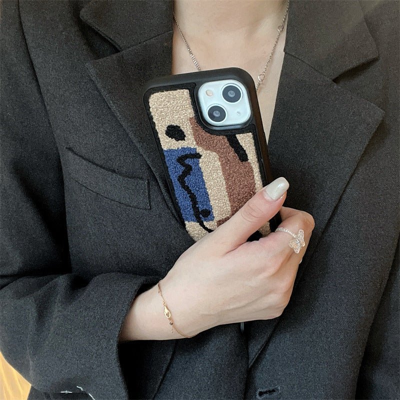 Towel Embroidery Phone Case Protective Case - NeoTech