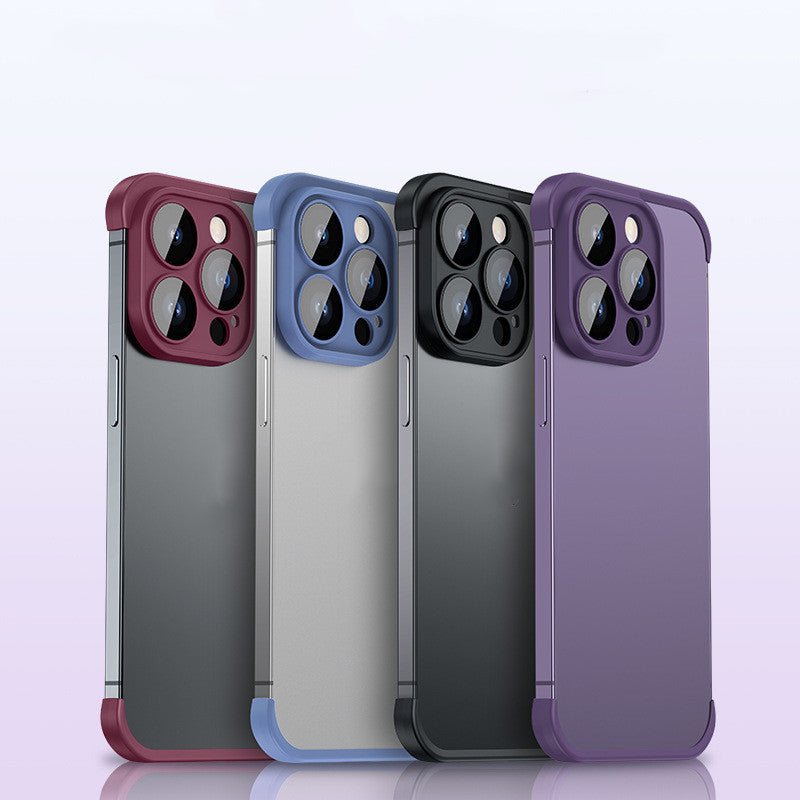 Mobile Phone Case With Glass Lens Film TPU Without Frame - NeoTech